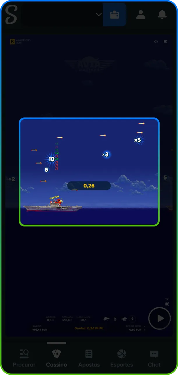 Torça pela vitória enquanto aproveita para acompanhar o resultado final no Aviamasters.