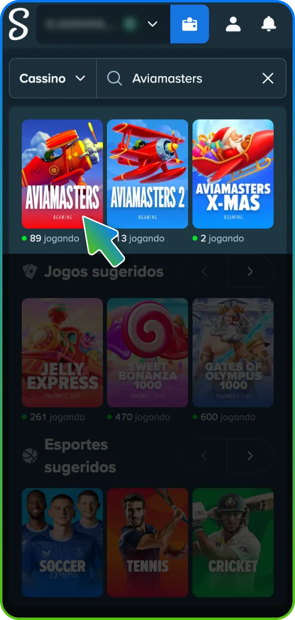 Facilite sua navegação ao usar a busca para encontrar o jogo Aviamasters rapidamente.