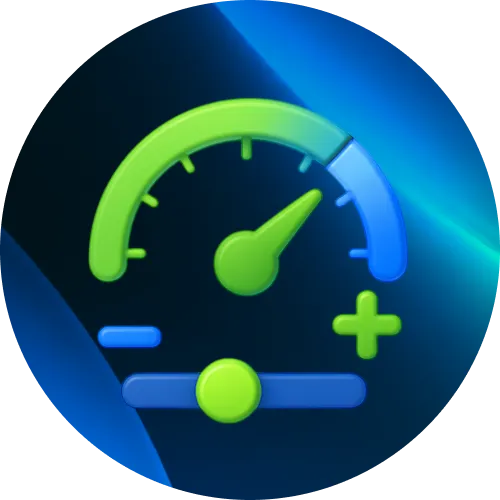 Personalize sua jogada já que o controle de velocidade muda o ritmo da sessão no Aviamasters.