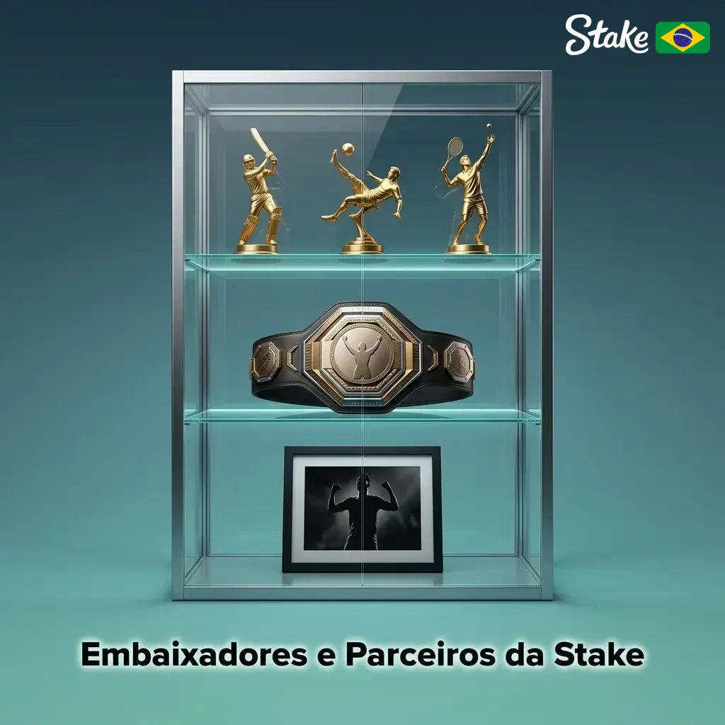 Embaixadores e parceiros da Stake: Drake, Cristiano Ronaldo, Israel Adesanya, Everton FC e Alfa Romeo F1