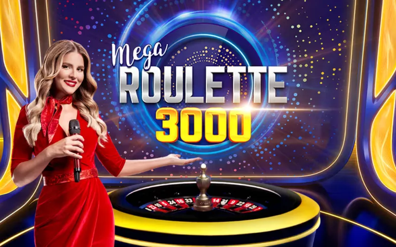 Busque grandes prêmios na Mega Roulette 3000 disponível na Stake Brasil.